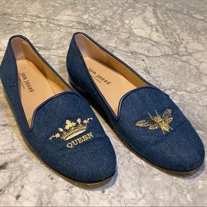 Jon Josef “Queen Bee” flats - size 10